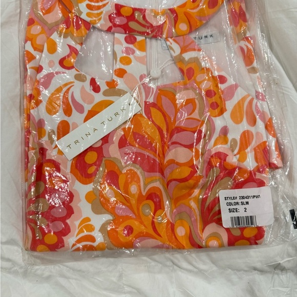 TRINA TURK
Freesia Dress In Slushie Multi Sz 2 - Picture 6 of 7